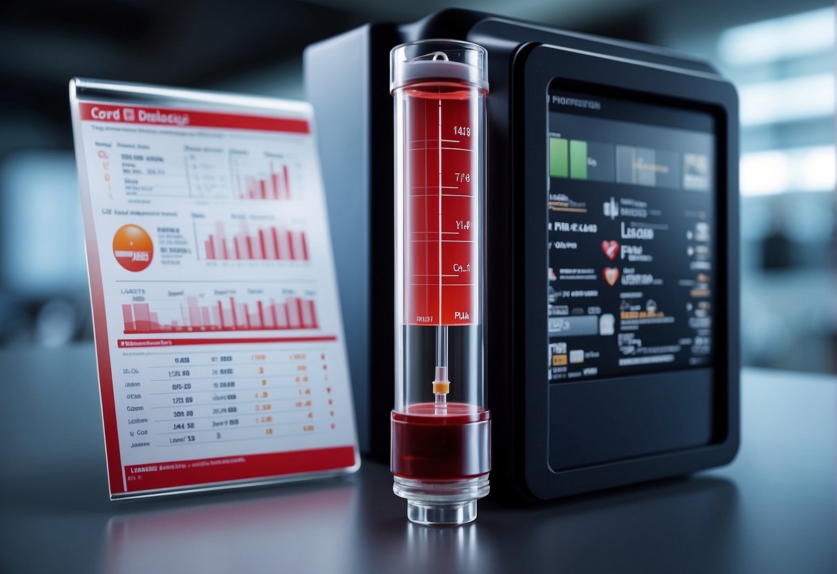 instruments & report for measuring umbilical cord gases